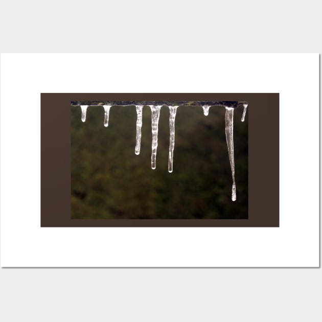 Melting Icicles Wall Art by pinkal
